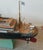 Antique Marklin Ocean Liner with American Flags & Lifeboats c.1900 Original Travel Agency Model - No Motor - Wired...