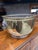 Brass with copper crest and lions head details. Great as planter, log bin or wine/champagne beverage bucket. Beautiful and...