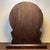Wood Vintage Bloodwood Round Table Screen, Hand Carved Plum Blossom Deer Relief, Chinoiserie Decor For Sale - Image 7 of 9