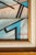 Framed / Signed Mid-Century Modern Geometric Abstraction Oil on Canvas Painting by Fred Blassingham, Usa, C. 1980s For Sale - Image 14 of 15