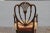 Brown Sheraton Style Heavily Carved Mahogany Armchair For Sale - Image 8 of 13