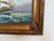 Signed Original Oil Painting on Canvas Seascape Gold Frame Maritime Nautical Art For Sale - Image 12 of 12