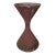 Mid-Century Modern Terra Cotta Painted Hourglass Planter For Sale