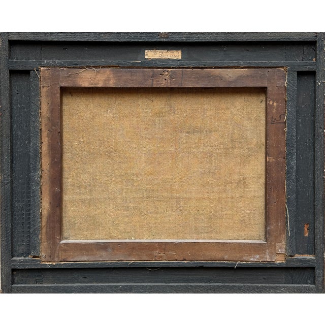 Italian School Artist, Annunciation, 17th-18th Century, Oil on Canvas, Framed For Sale - Image 8 of 9