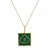Gold Mystic Verde Evil Eye Gold Necklace For Sale - Image 8 of 8
