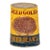 1940s Heavy Painted Steel Red Gold Advertising Sign - Red Beans For Sale