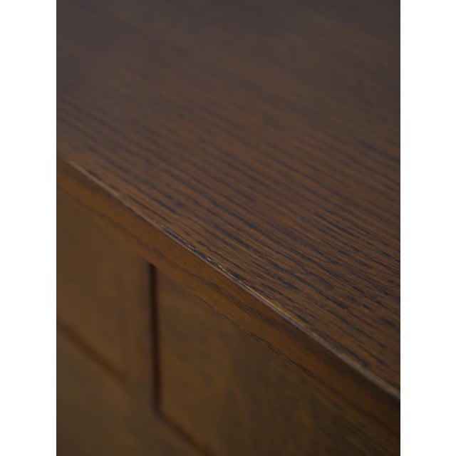 Brown Stickley Mission Oak 2 Over 3 Drawer Dresser For Sale - Image 8 of 18