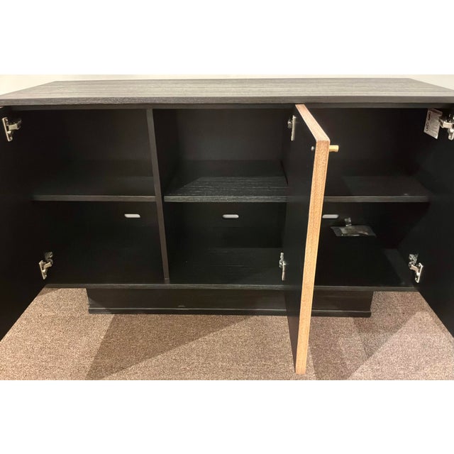 Wood Currey & Company Modern Wood Memphis Cabinet For Sale - Image 7 of 7