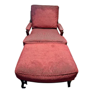 R Jones Chair & Ottoman Set