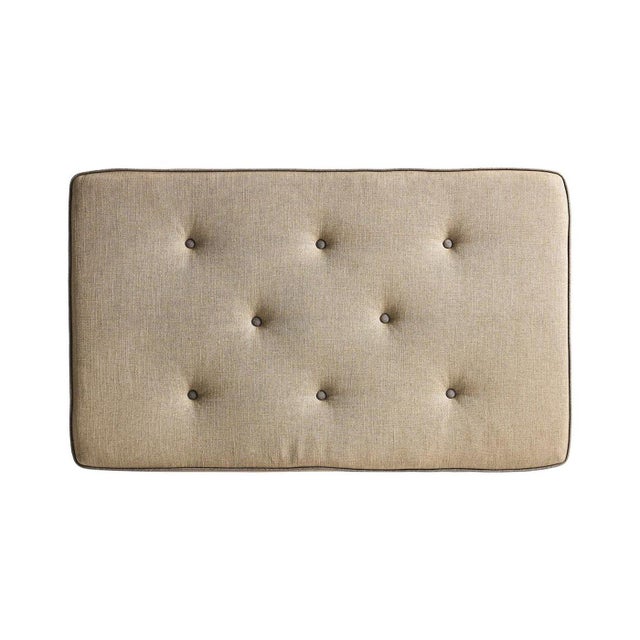 Not Yet Made - Made To Order English Upholstered Bench For Sale - Image 5 of 8