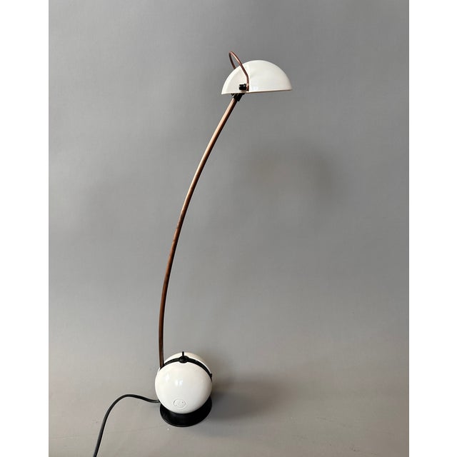 Black Vintage Italian Alina Table Lamp from Valenti Luce, 1980s For Sale - Image 8 of 9