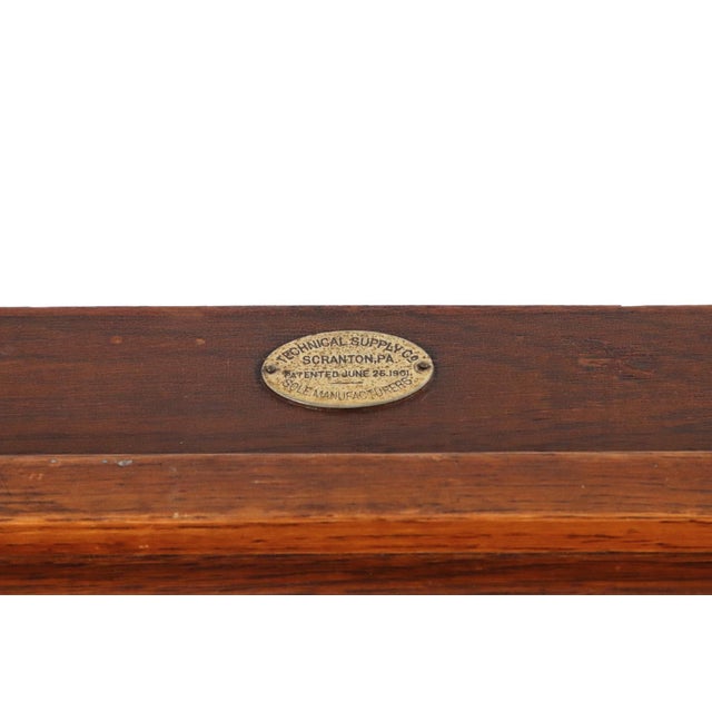 Early 1900s Traveling Oak Easel For Sale In New York - Image 6 of 9