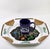 1990s Lynn Chase Porcelain Jaguar Jungle 14" Octagonal Serving Platter With Gold Trim For Sale - Image 12 of 14