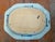 18th Century Chinese Blue and White Canton Export Vegetable Tray With Repair For Sale - Image 9 of 12