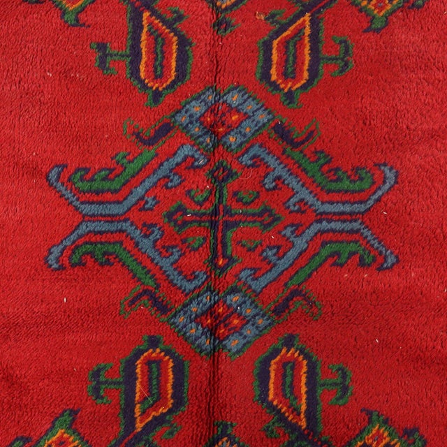 Textile Ushak Rug in Wool and Cotton For Sale - Image 7 of 13