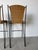 1970's Frederic Weinberg Style Rattan & Iron Bar Stools - Set of 3 For Sale - Image 13 of 14