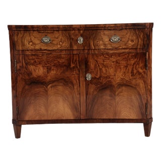 Antique Biedermeier Chest of Drawers in Walnut, 1820 For Sale