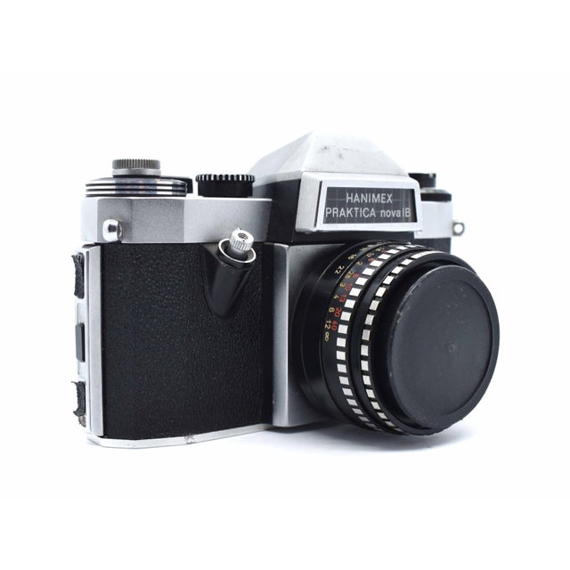 Mid-Century Modern 1960 Hanimex Praktica Nova Ib German 35mm Film Camera For Sale - Image 3 of 8