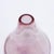 Pink Glass Vase with Rounded Base For Sale - Image 5 of 7