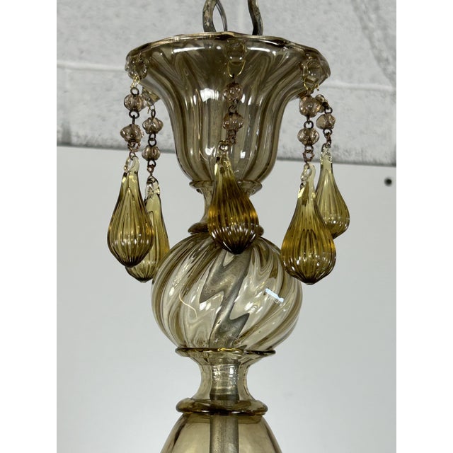 1930s Vintage Chandelier from Venini, 1930 For Sale - Image 5 of 12