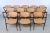 Brown Dining Chairs in Rosewood by Kai Kristiansen for Schou Andersen, 1960s, Set of 12 For Sale - Image 8 of 9