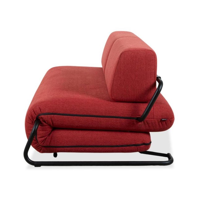 Freistil 164 Two-Seater Sofa in Red Fabric from Rolf Benz For Sale - Image 15 of 16