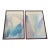1980s Peter Kitchell Pastel Abstract Lithographs “Shasta A” and “Shasta B” Signed and Framed - a Pair For Sale