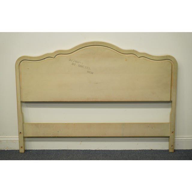 Drexel Furniture Cream / Off White Painted French Provincial Full Size