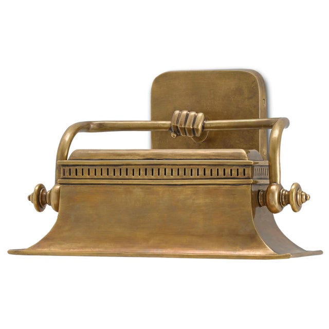 Metal Bunny Williams for Currey & Company Collection Malvasia Brass Wall Sconce For Sale - Image 7 of 7