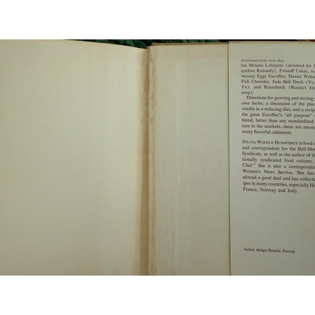 A Matter of Taste: The Definitive Seasoning Cookbook by Sylvia Windle Humphrey (1965) First Edition For Sale - Image 9 of 11