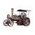 Industrial Revolution Style Brass Steam Engine Tractor attributed to Wilesco, 1970s For Sale - Image 15 of 15
