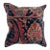 Pillow W/ Antique Persian Rug Fragment, 16" X 16" For Sale