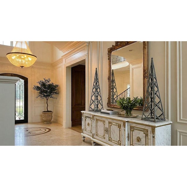 Garden Topiaries Trellises Pair For Sale - Image 10 of 10