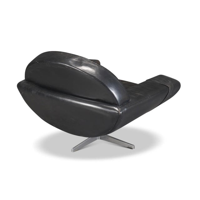 Origin: Denmark Designer: Johannes Andersen Manufacturer: Trensums Era: 1960s Materials: Leather Measurements: 27″ tall...