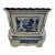 Vintage Chinoiserie Planter W/Tray For Sale