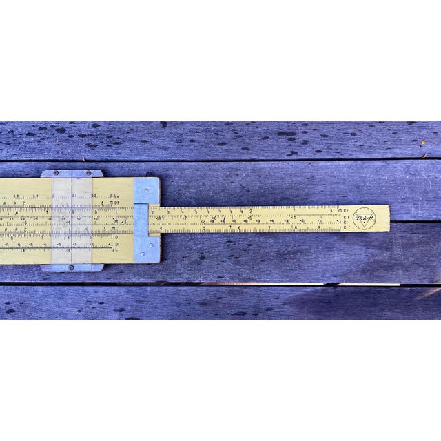 "Giant" Vintage Slide Rule by Pickett For Sale - Image 10 of 12