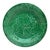 19th Century Green Majolica Leaves Plate Wedgwood For Sale