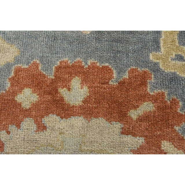 Anatolia Rug 8' X 10'1'' Gray Wool Modern Hand-Knotted Oriental Carpet For Sale - Image 4 of 12