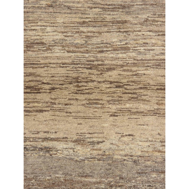 Vintage Hand-Knotted Persian Gabbeh Rug 3'6" X 6'2" For Sale - Image 4 of 4