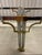 Mid Twentieth Century Chrome and Brass Side Table in the Style of Maison Jansen, a Pair For Sale - Image 4 of 9