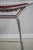 Set of 3 Harry Bertoia for Knoll Pair of Chrome Wire Frame Bar Stools For Sale - Image 11 of 18