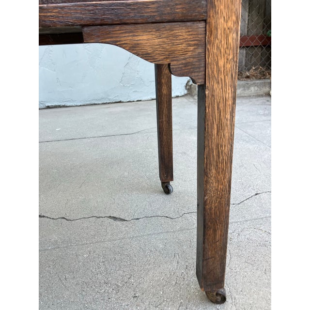 Antique English Washstand W/ Pink Marble For Sale - Image 9 of 10