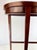 Rustic European Vintage Mahogany Oval Side Table With Cross-Stretcher Base For Sale - Image 3 of 9