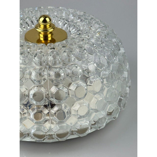 Space Age Ceiling Lamp from Glashütte Limburg Germany, 1970s For Sale - Image 13 of 18