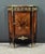 Small Mid-19th Century Louis XVI Marquetry Parlor Cabinet For Sale - Image 12 of 18