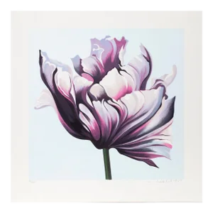 Parrot Tulip III, Lowell Blair Nesbitt Screenprint, Signed and Numbered in Pencil