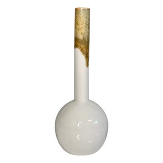 Long-Necked Ceramic Vase by Peter Müller for Sgrafo Modern, Germany, 1970s For Sale