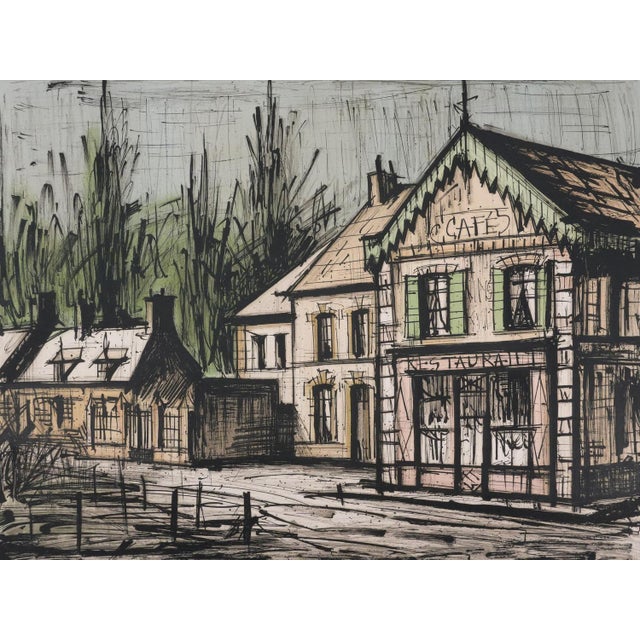 Bernard BUFFET (1928-1999) The chalet restaurant, 1977 Original lithograph Signed in pencil Numbered out of 275 copies On...