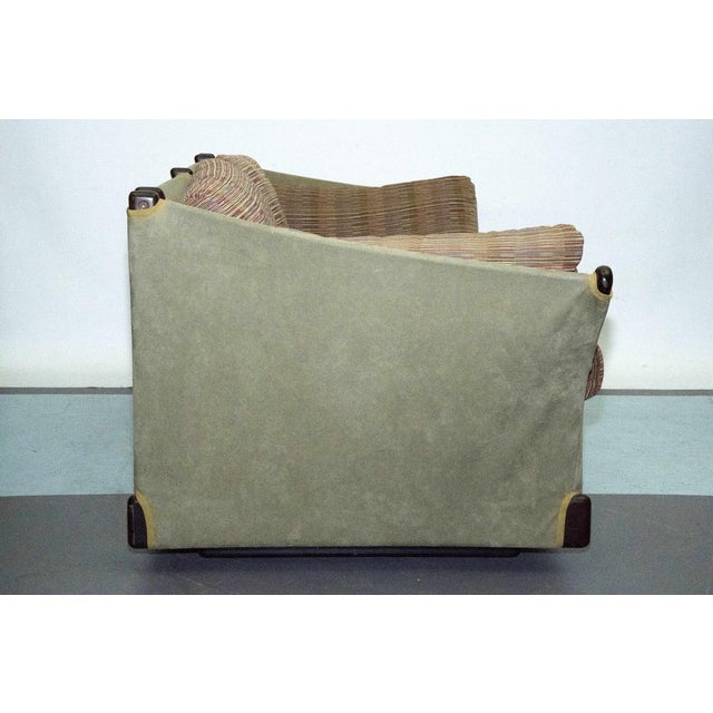 Italian Violoncello Love Seat by Piero De Martini for Cassina, Italy, 1970s For Sale - Image 9 of 15
