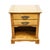 American Link Taylor Countryside Collection Solid Oak Early American Rustic 21" Open Cabinet Nightstand 6613 For Sale - Image 3 of 14